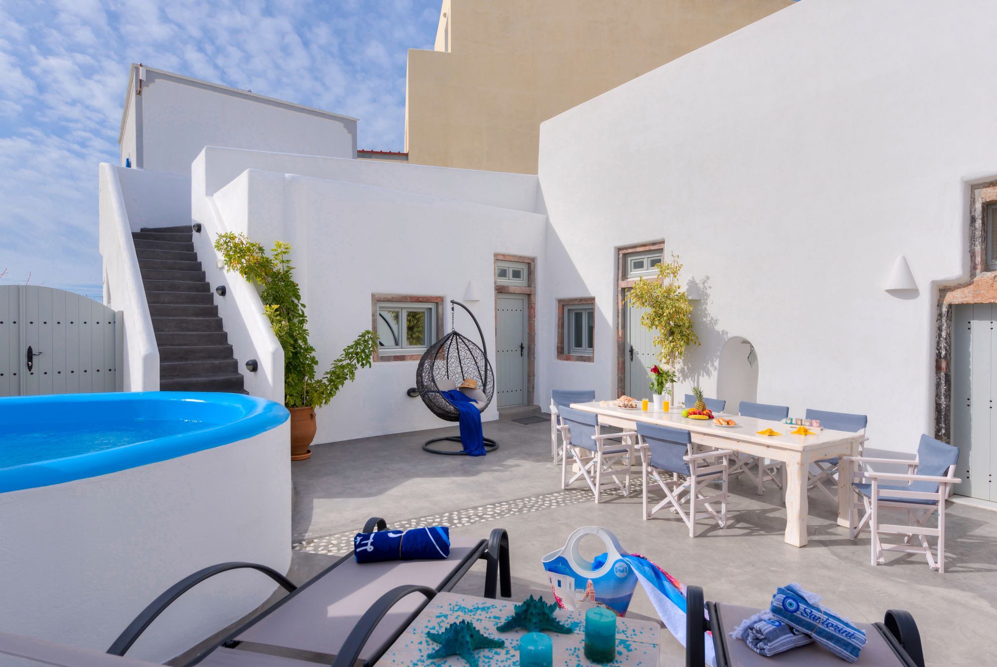 Nereids Villa Santorini 메갈로호리 외부 사진