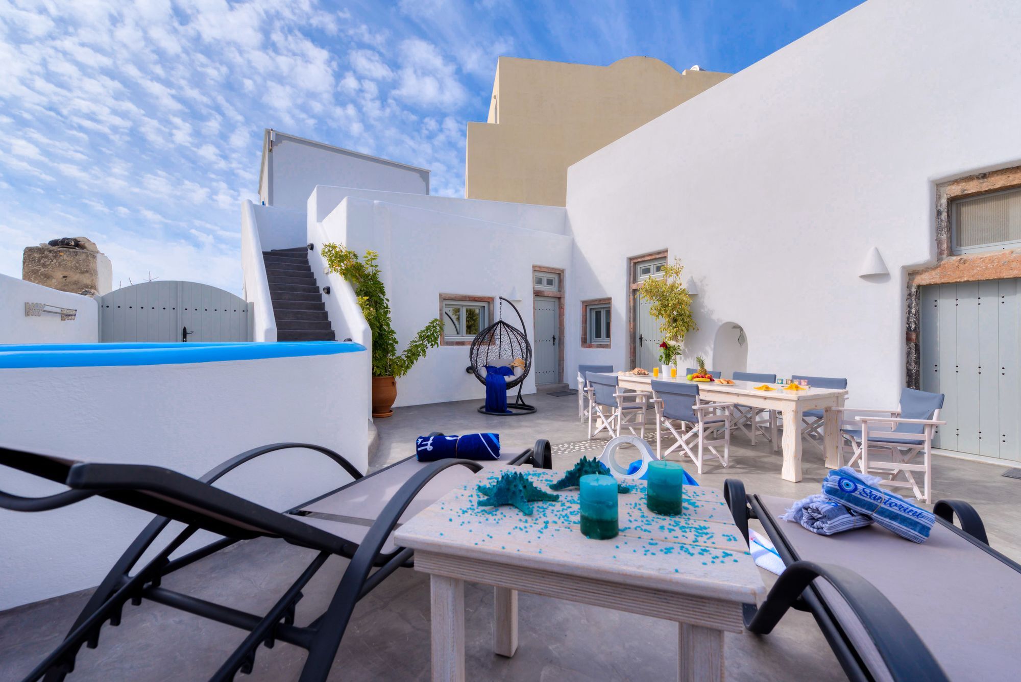 Nereids Villa Santorini 메갈로호리 외부 사진