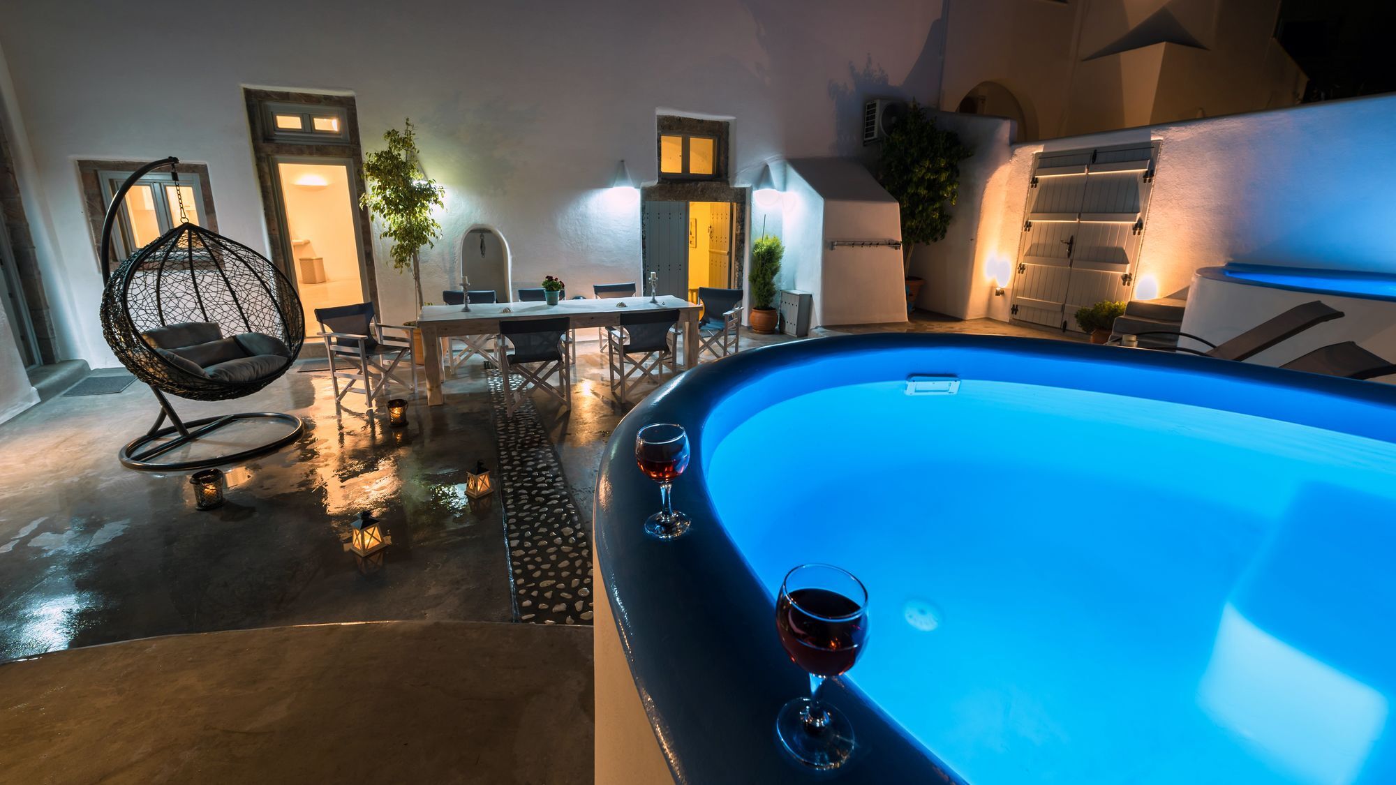 Nereids Villa Santorini 메갈로호리 외부 사진